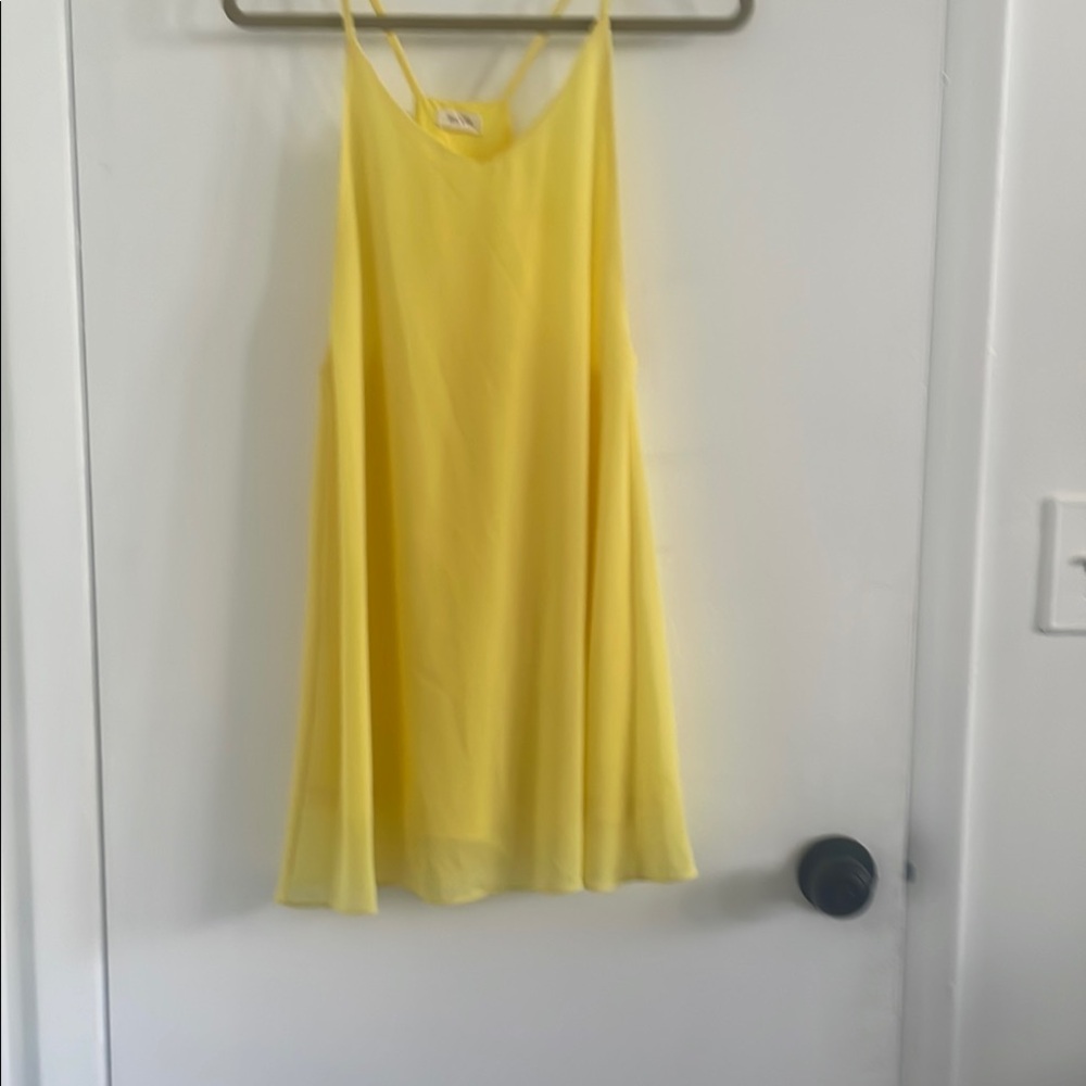 BLVD Yellow Mini Dress